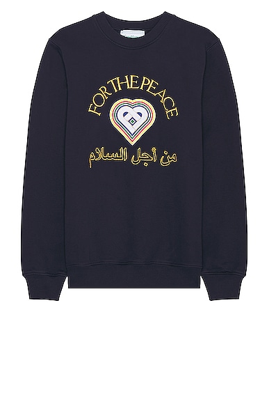 Casablanca For The Peace Gold Sweater in For The Peace Gold