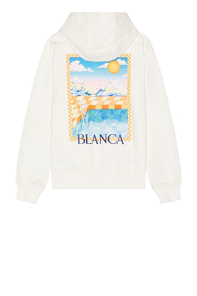 Casablanca Surreal Pool Printed Hoodie in Surreal Pool