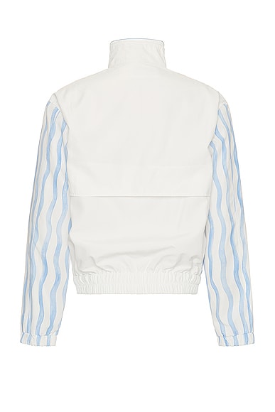 Shop Casablanca Shell Suit Nylon Jacket In White