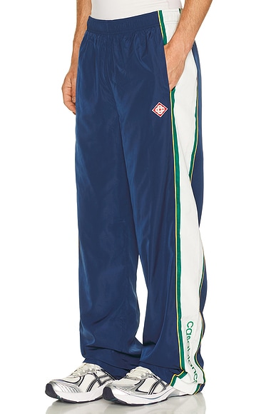 Casablanca Track Pants in Navy, Green, White, & Yellow