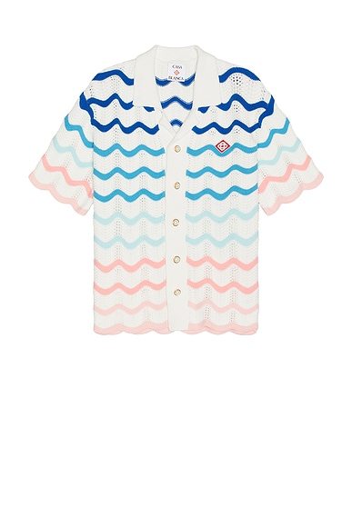 Casablanca Wave Shirt in Multi