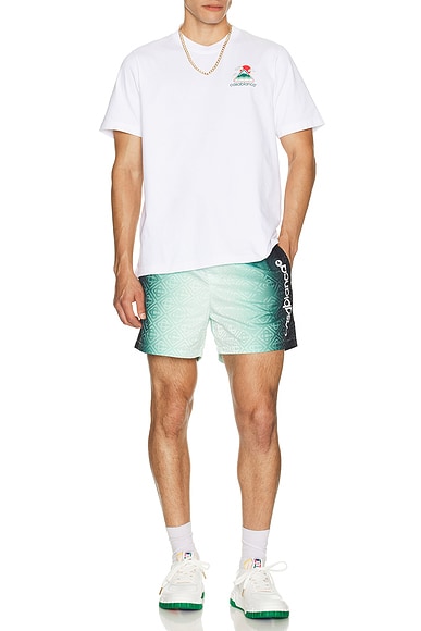 Montagne Ondulee Screen Printed T-Shirt