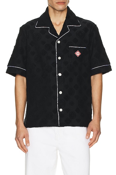 Towelling Monogram Shirt