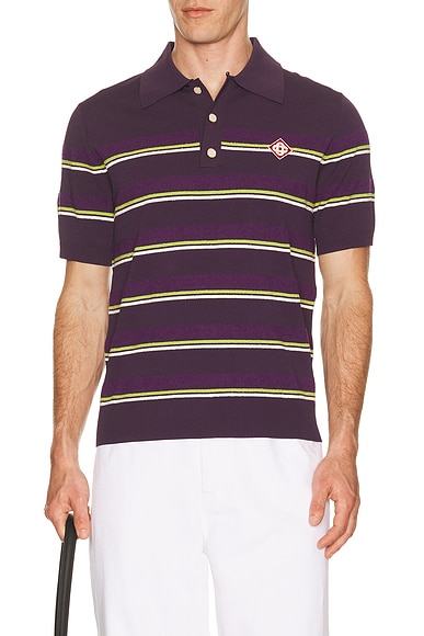 Stripe Polo Shirt