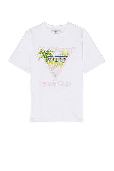Tennis Club Icon Screen Printed T-shirt