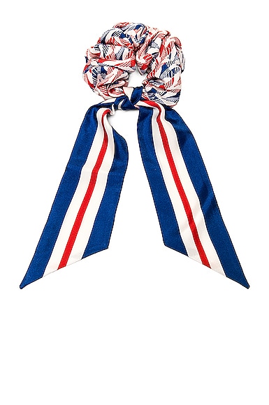 Silk Twill Tail Scrunchie