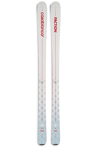 Casablanca Gradient Ski in Mint & White