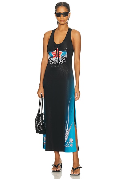 Slinky Jersey Blade Dress