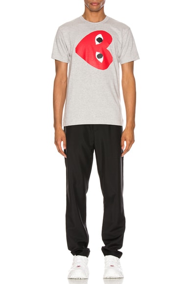 Sideways Heart Logo Tee