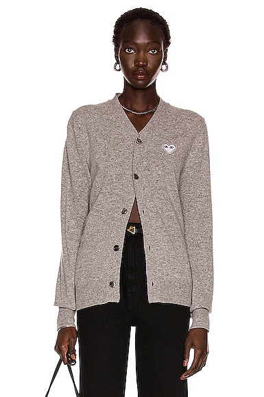 White Heart Cardigan