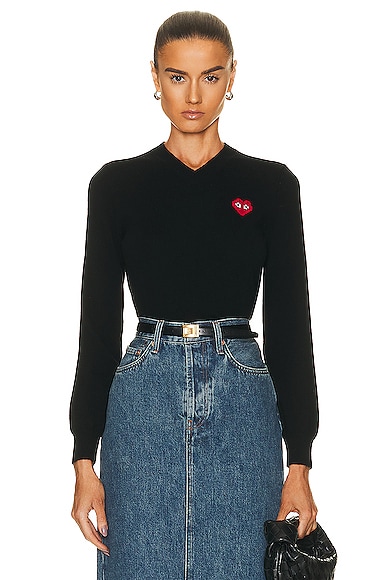 Invader V-Neck Pullover Sweater