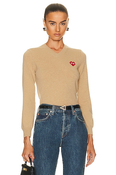 Invader V-Neck Pullover Sweater