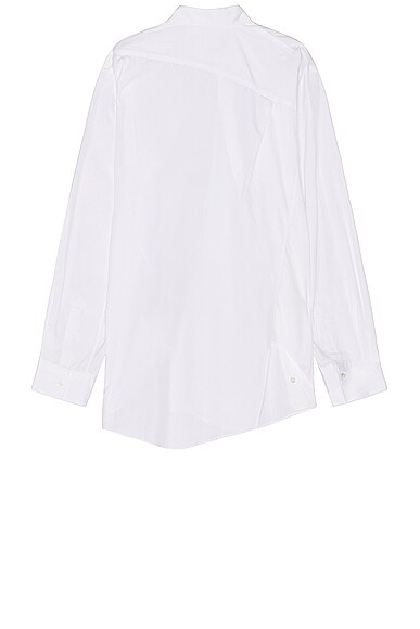 Shop Comme Des Garçons Shirt X Lacoste Shirt In White