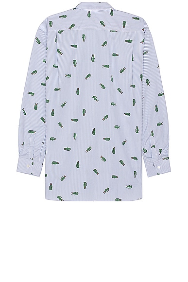 Shop Comme Des Garçons Shirt X Lacoste 1-a Shirt In Stripe