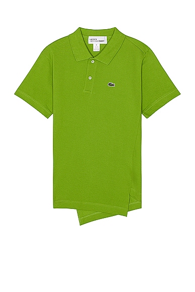 Shop Comme Des Garçons Shirt X Lacoste Polo In Green