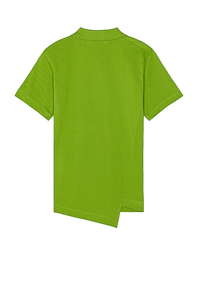 Shop Comme Des Garçons Shirt X Lacoste Polo In Green