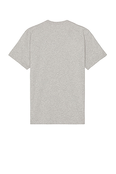 Shop Comme Des Garçons Shirt X Lacoste Tee In Grey