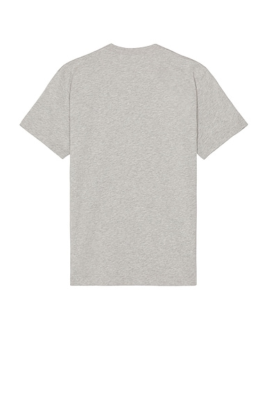 Shop Comme Des Garçons Shirt X Lacoste Tee In Grey