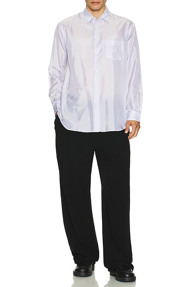Yarn Dyed Cupra Stripe Shirt
