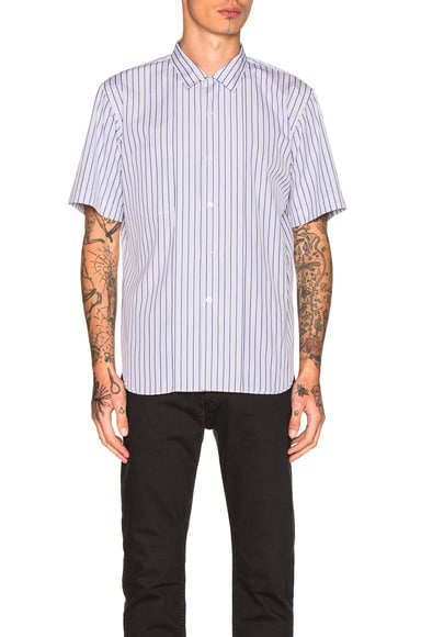 Cotton Broad Stripe Shirt