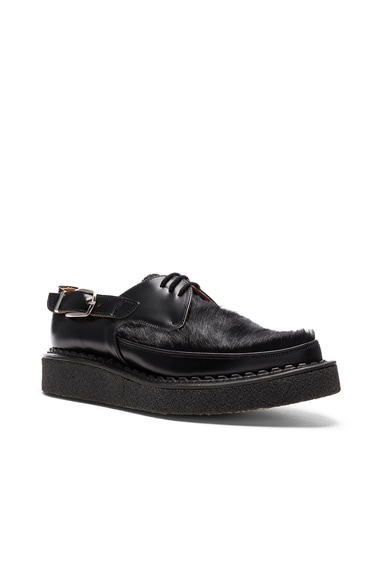 COMME des GARCONS Homme Plus Pony Hair George Cox Shoes in COMME des GARCONS Homme Plus Pony Hair George Cox Shoes in