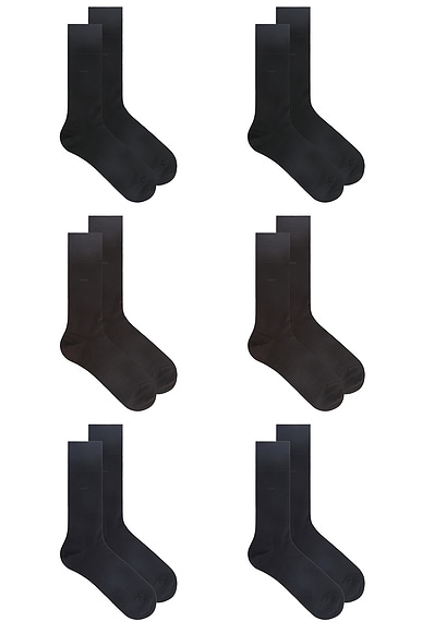 6 X Cotton Socks