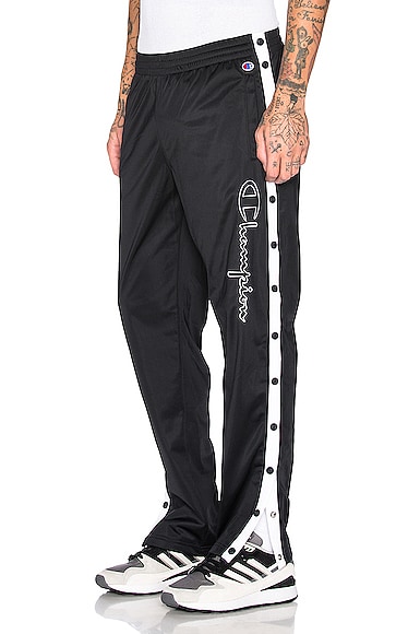 champion reverse weave straight hem drawstring pant