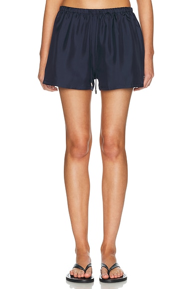 Comme Si Drawstring Short in Midnight