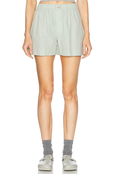 Comme Si Boxer Classica Short in Sage