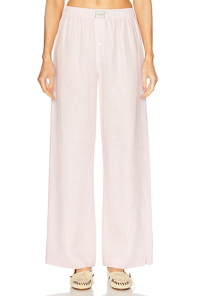 Comme Si Boxer Alta Pant in Blush