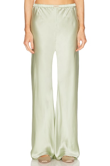 Comme Si Bias Cut Pant in Mint