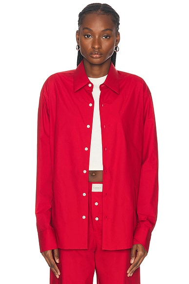 Comme Si La Shirt Classica Shirt in Maraschino