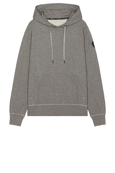 Canada Goose Huron Hoodie in Stone Heather