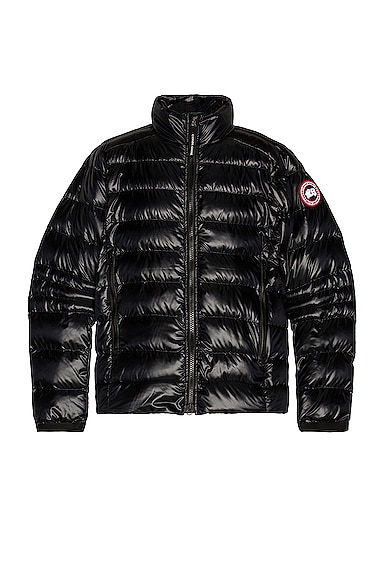 Shop Canada Goose Crofton Jacket In Black