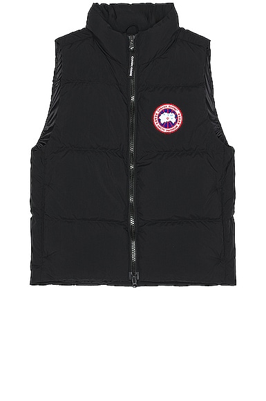 Canada Goose Lawrence Puffer Vest in Black