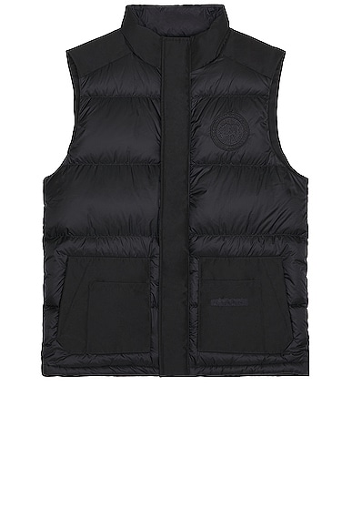 Shop Canada Goose Paradigm Freestyle Vest In Black