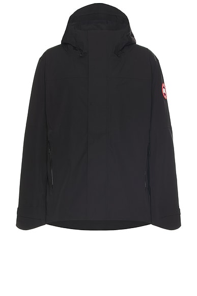 Canada Goose Rupert Rain Jacket in Black