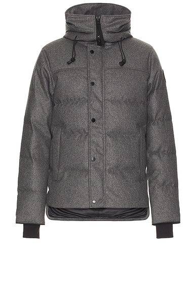 Canada Goose Macmillan Parka in Slate Grey Melange