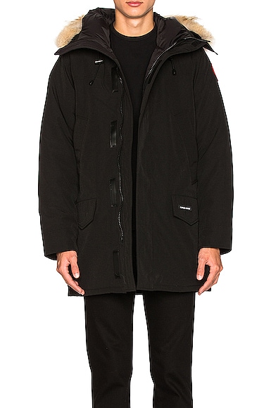 Canada Goose Langford Parka With Coyote Fur Trim in Black