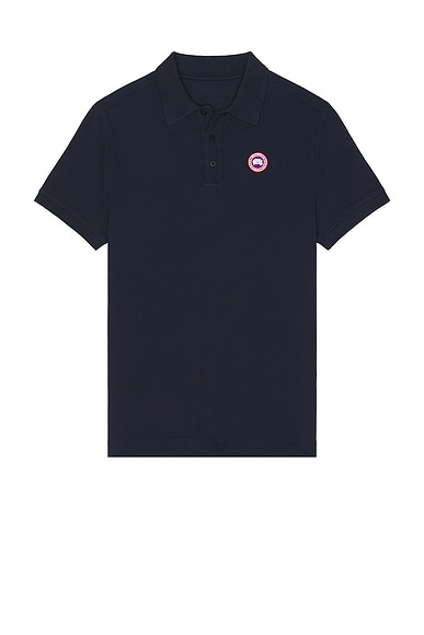 Canada Goose Beckley Polo in Atlantic Navy