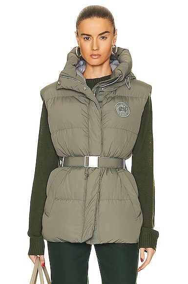Canada Goose Rayla Vest In Sagebrush