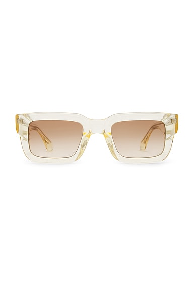 Chimi 05 Sunglasses in Pale Yellow