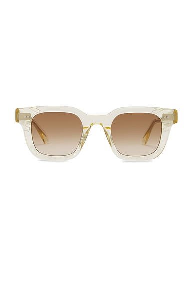 Chimi 04 Sunglasses in Pale Yellow
