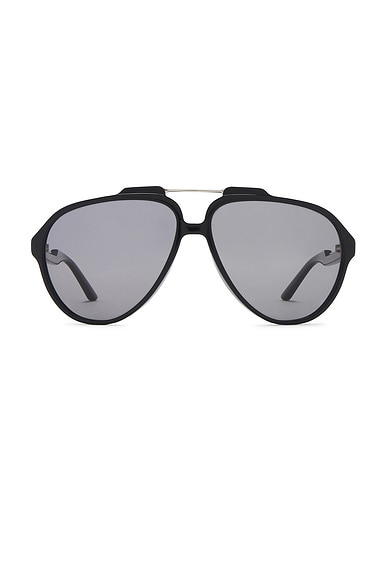 Chimi Ross Sunglasses in Black & Black