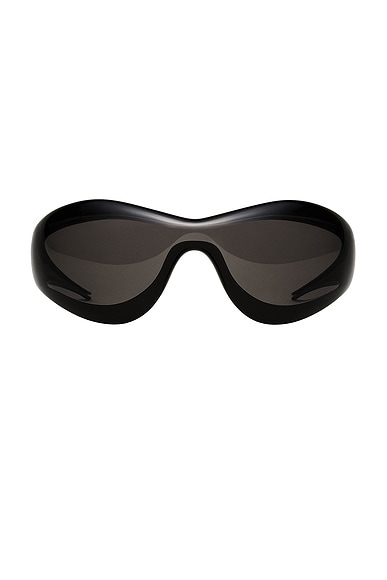 Chimi Amelia Gray One Sunglasses in Black