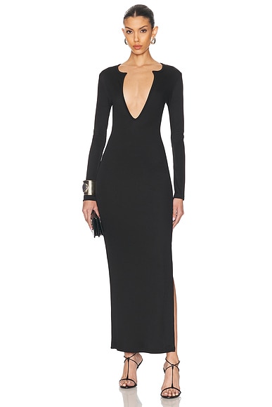 Concave Rib Dress