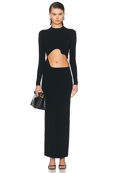 Maparadita Lattice Separation Dress