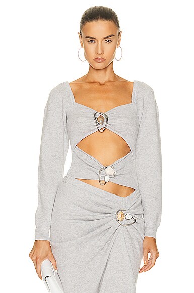 Heirloom Quartz Multipanel Sweater