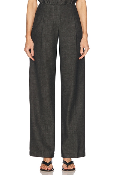 Christopher Esber Redux Twill Trouser in Speckled Black