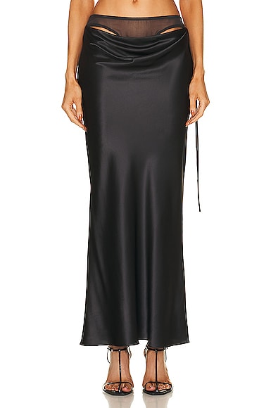 Cowl Lingerie Skirt